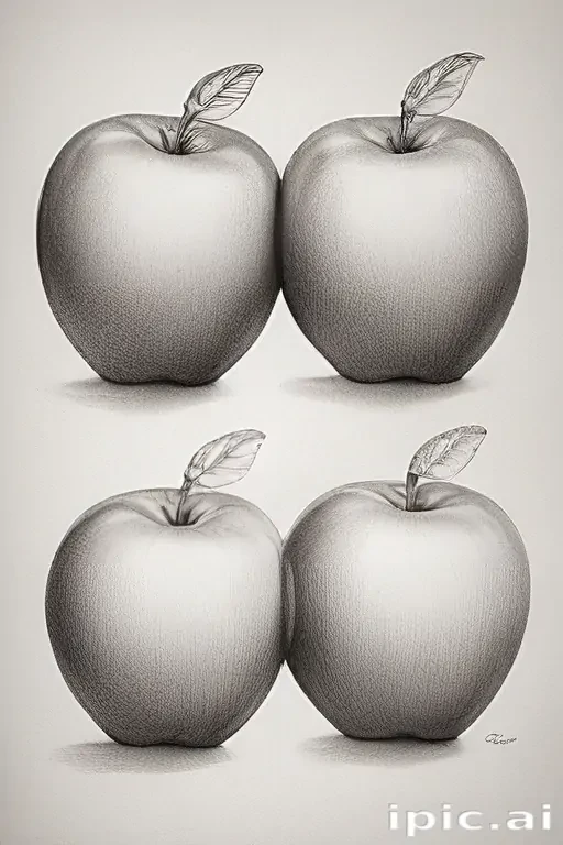 apple drawings