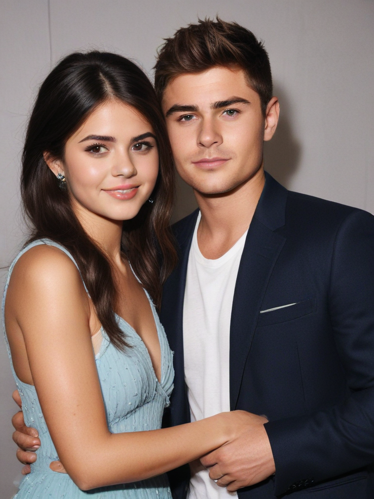 zac efron selena gomez