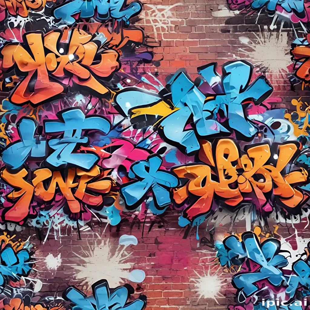 graffiti art background