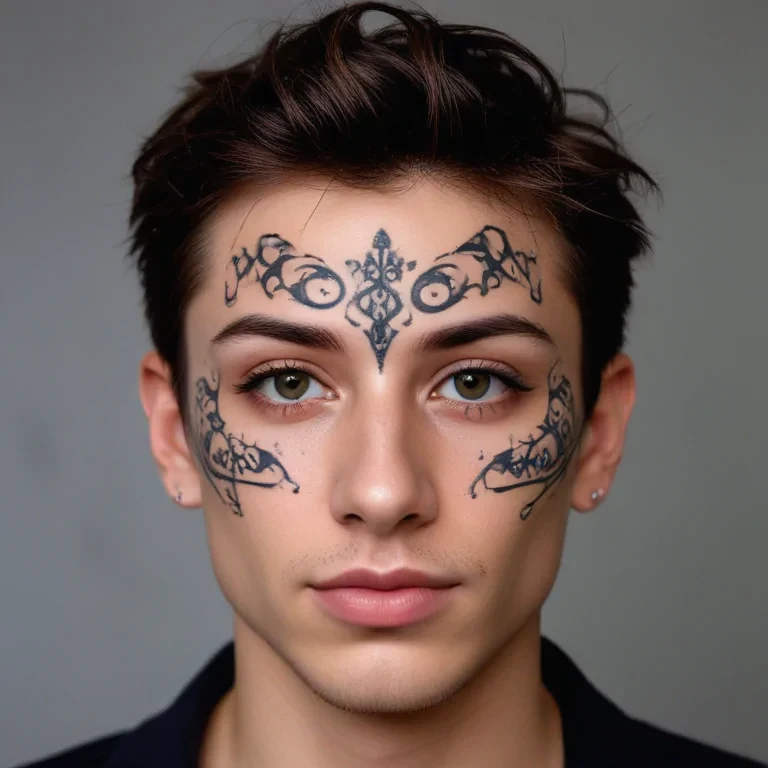 face tattoo png