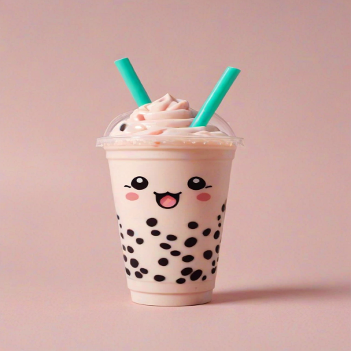 cute boba tea wallpapers