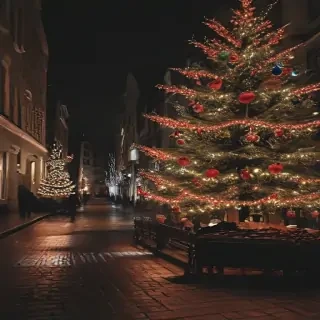 aesthetic christmas iphone wallpaper