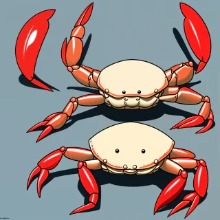 crab cartoon