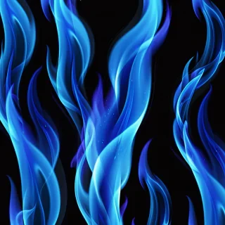 blue flame background