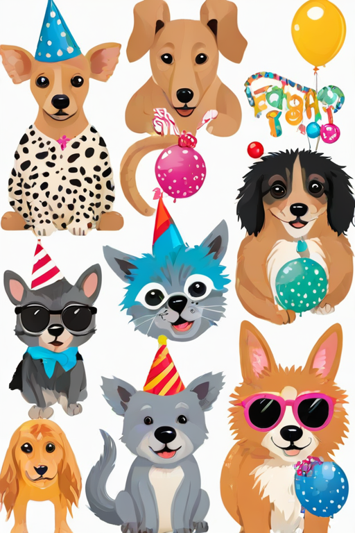 party animal clipart
