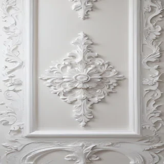 white wall paper