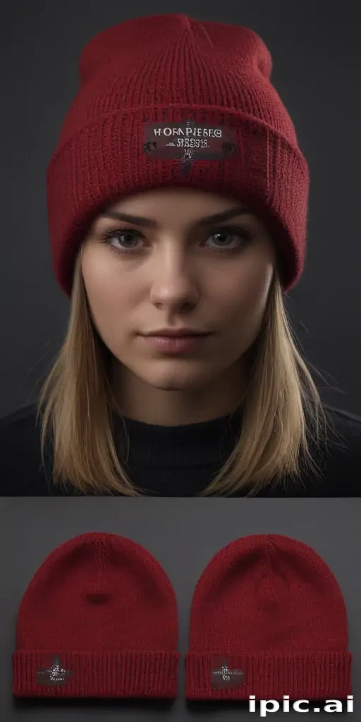 beanie mock up