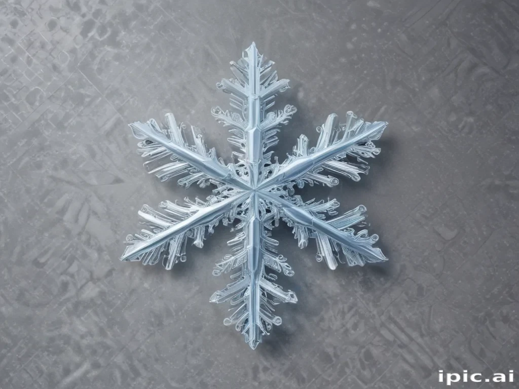 snowflake clipart with transparent background