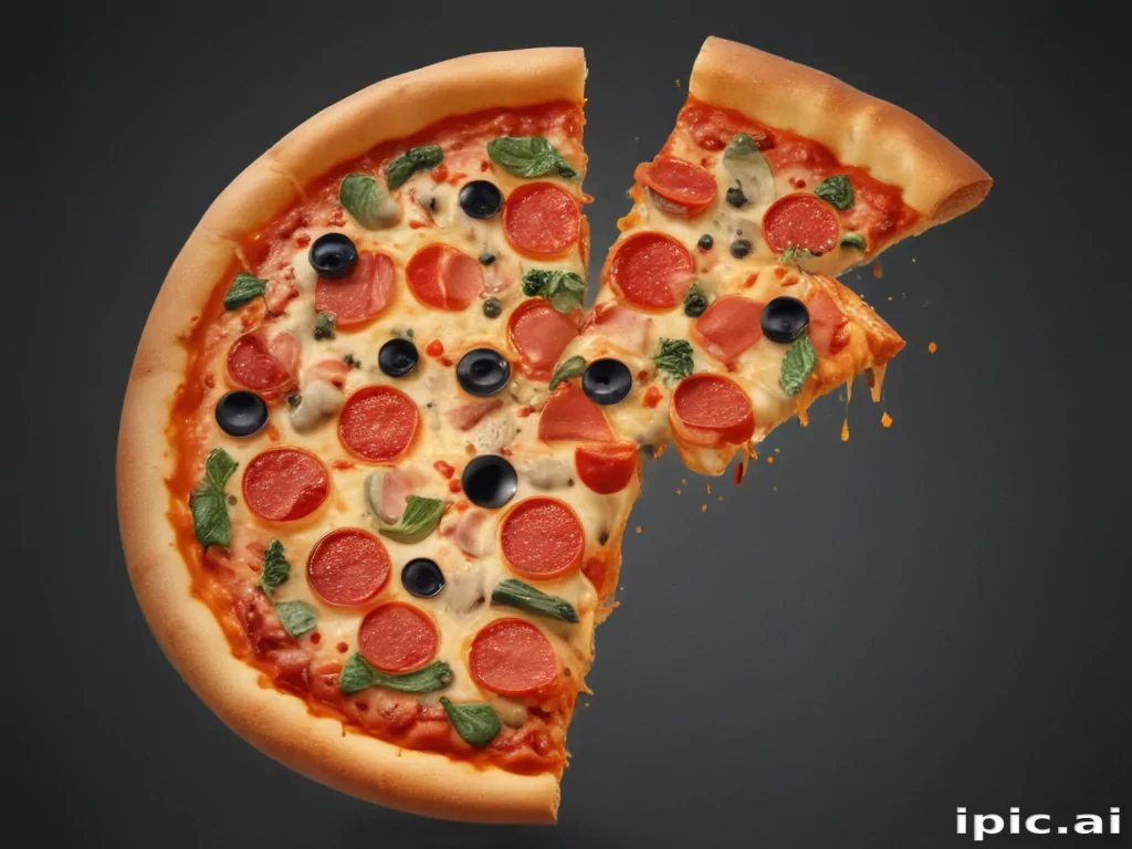 transparent pizza clipart
