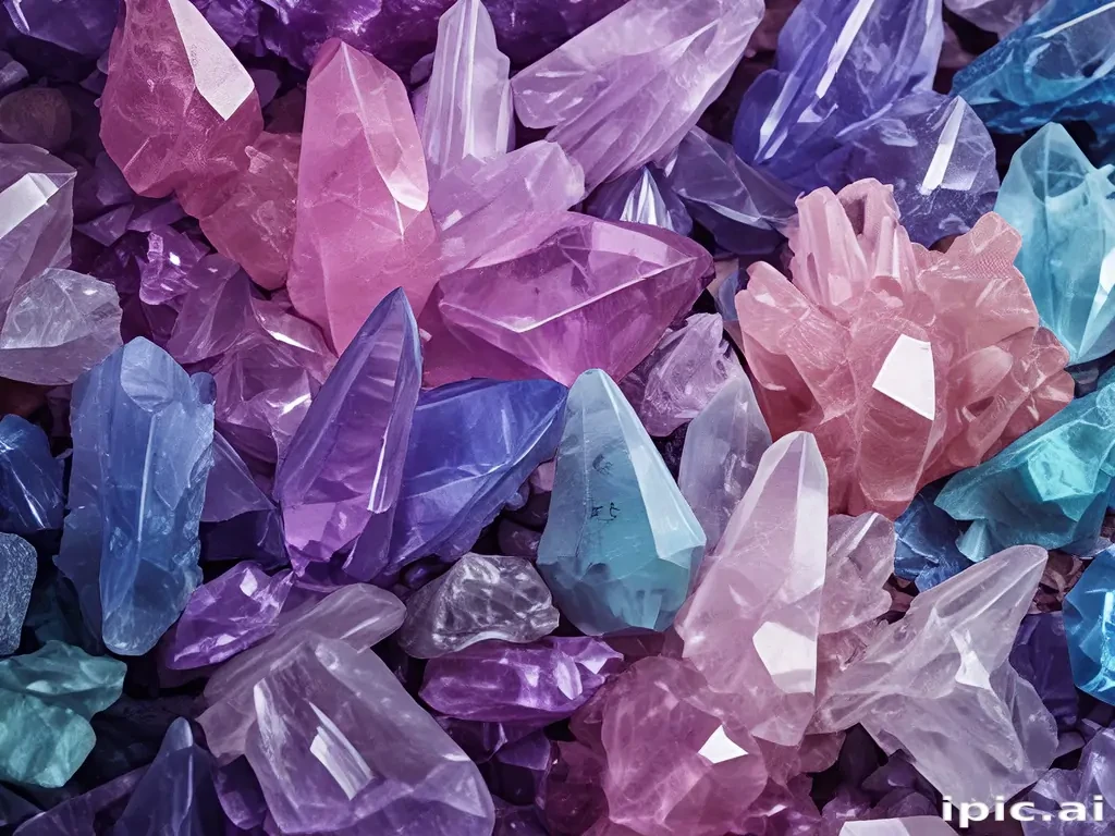 crystals background