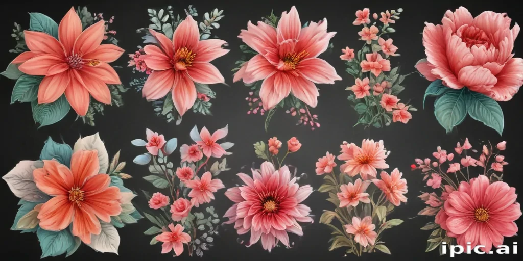 flower clipart transparent background