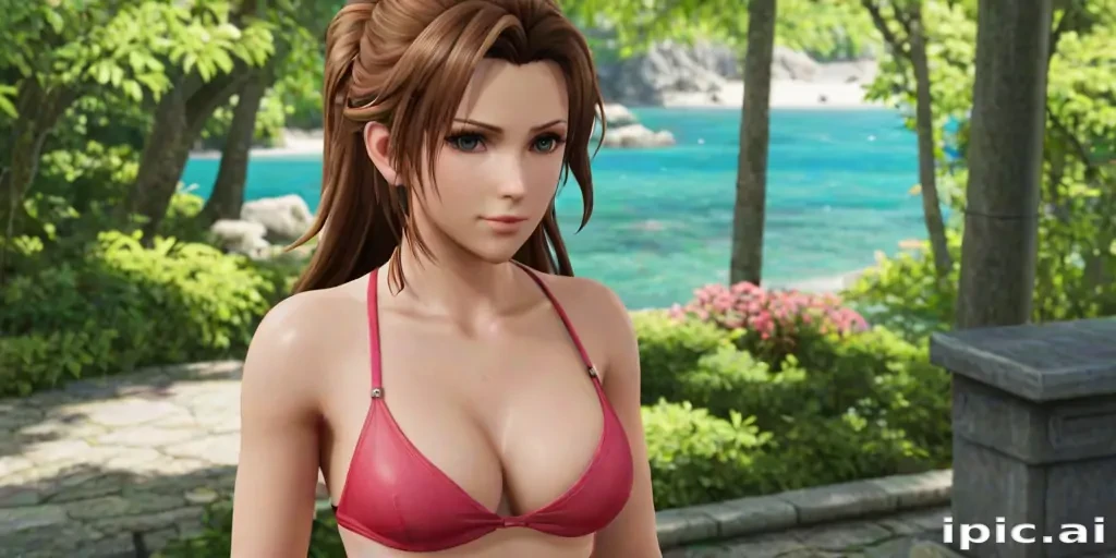 aerith bikini
