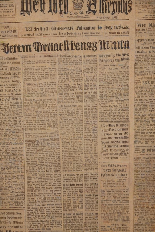 old newspaper background