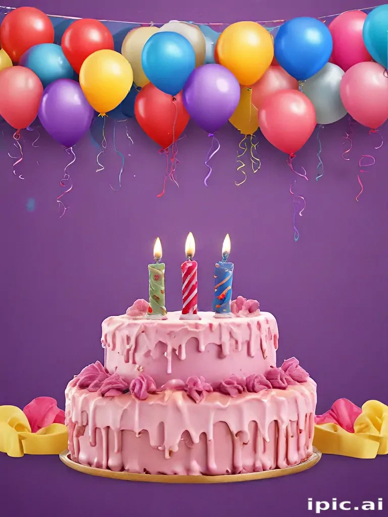 happy birthday banner png