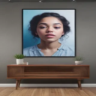 wall art mock up