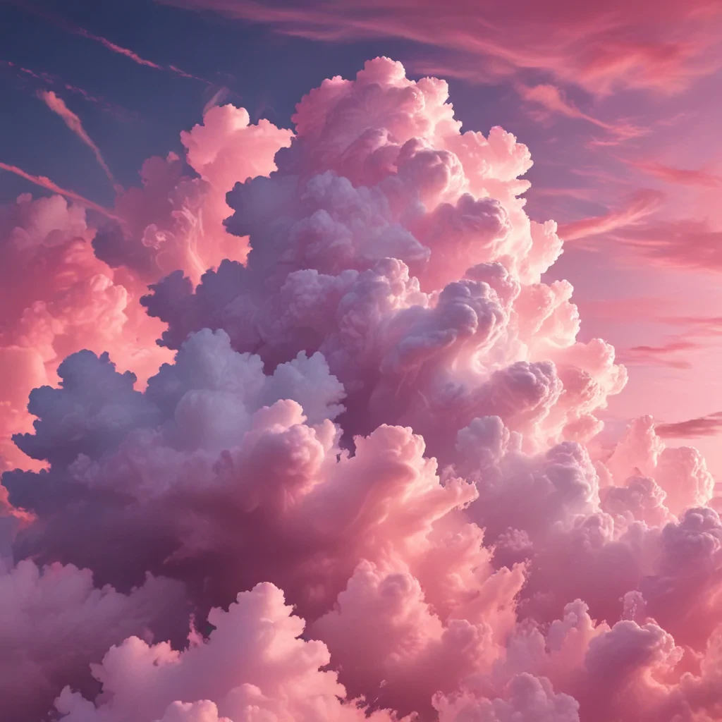 pink clouds wallpaper