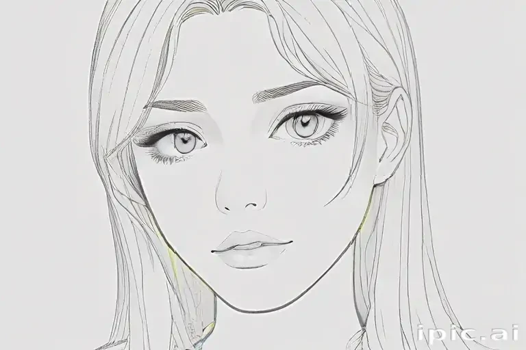 transparent line art