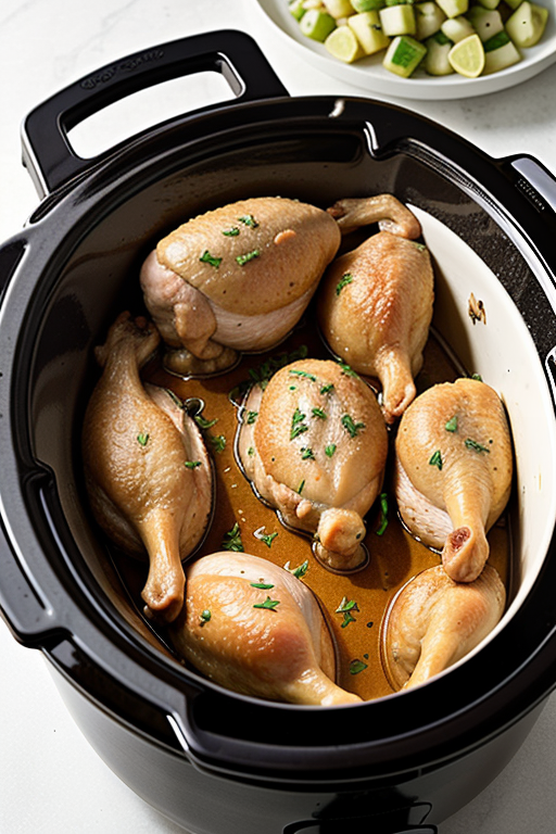 crock pot recipes for chicken quarters