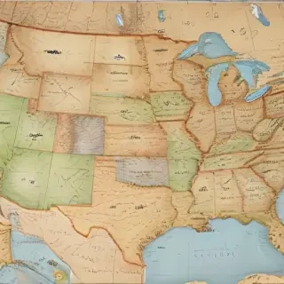 mapa usa
