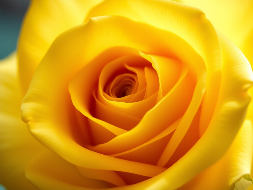 Generate a high-resolution image of a yellow rose close-up with soft lighting, shallow depth of field, aperture set to f/2.8, ISO 100, viewed from a slightly elevated angle, using a DSLR camera with a macro lens.