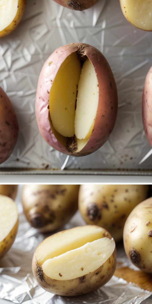 can you bake potatoes without foil