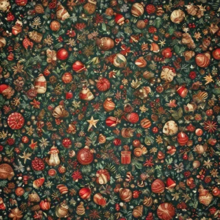 christmas pattern background