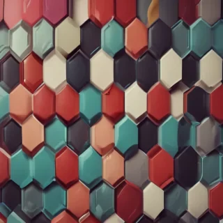 hexagon background