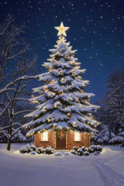 christmas outline