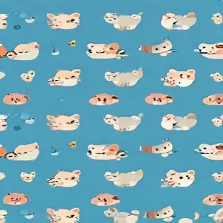 cute blue background