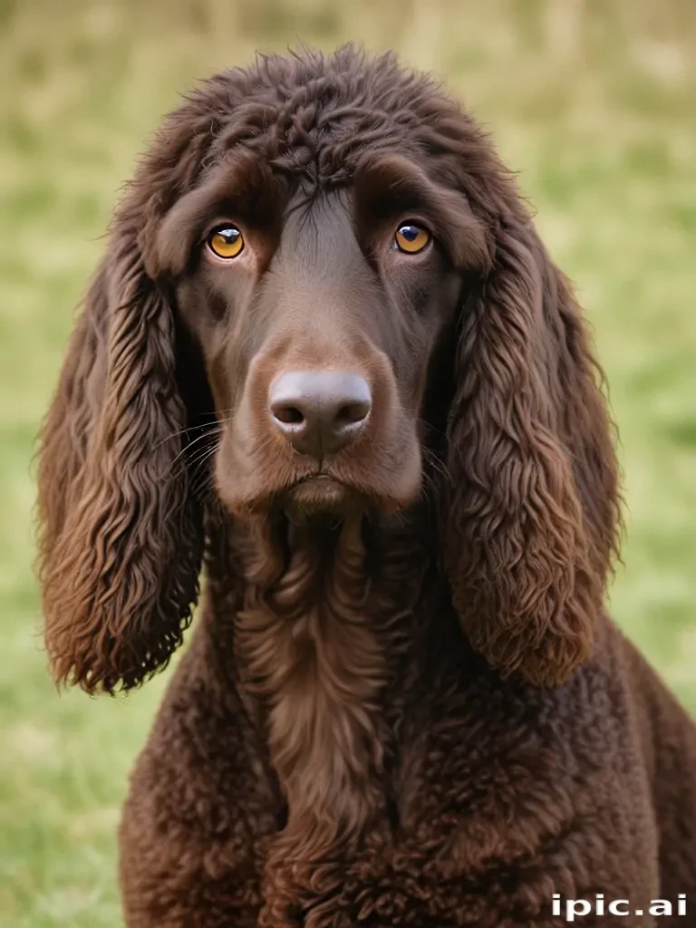 irish water spaniel