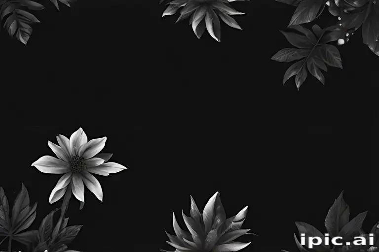 black bg aesthetic