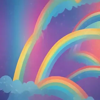 rainbow backround