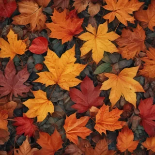 autumn leaves iphone wallpaper