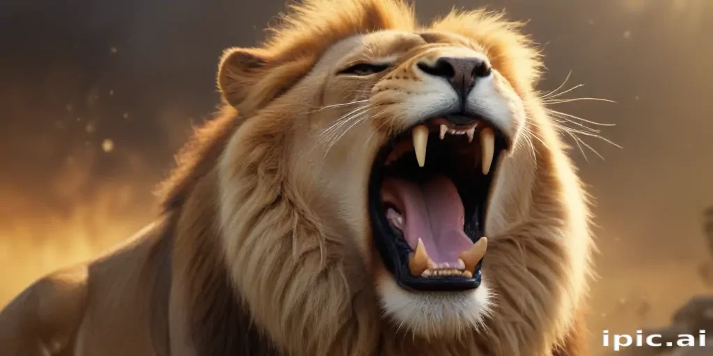 lion roar png