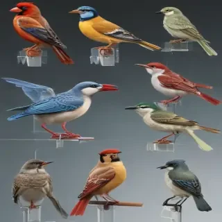 birds transparent