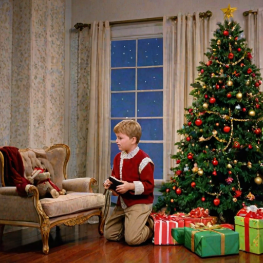 christmas story background