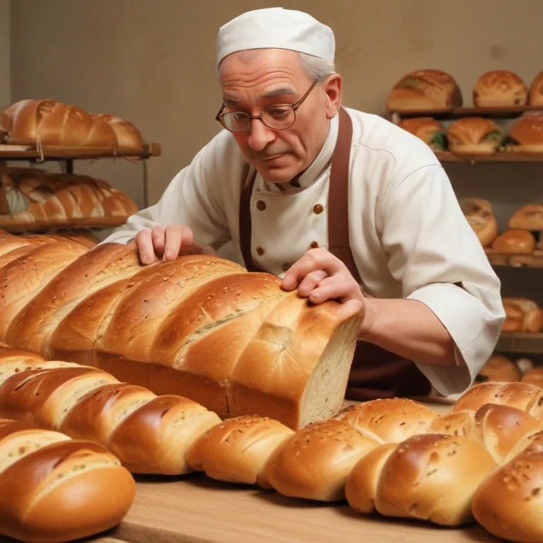 bread in cartoon