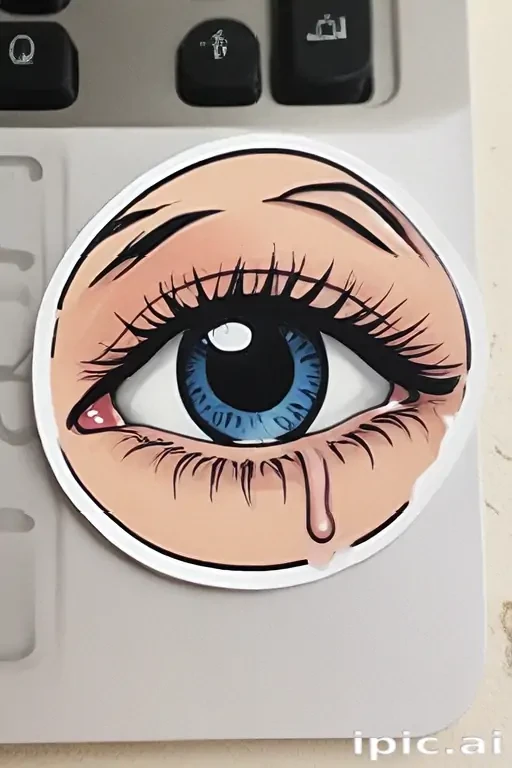 crying sticker