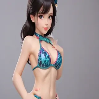 ai girl bikini