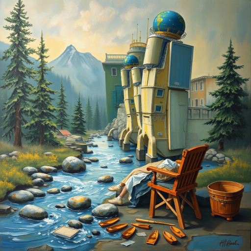 oil painting wallpaper