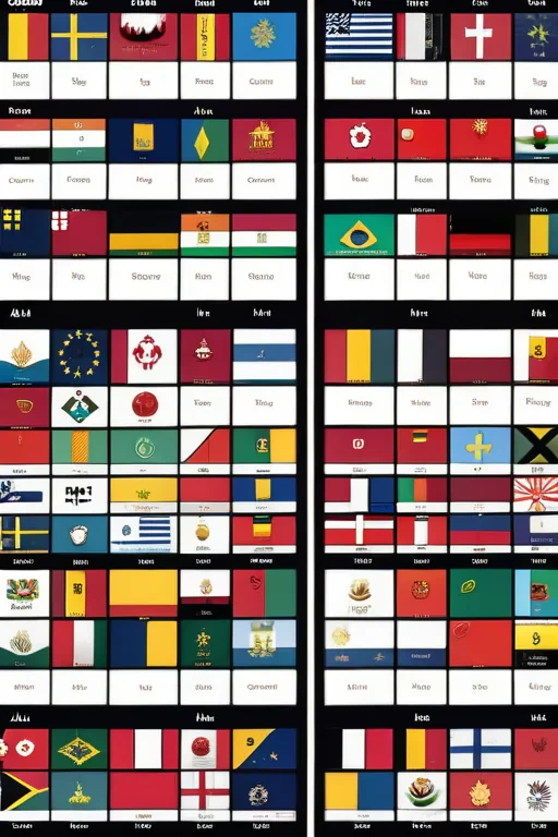 all country flags
