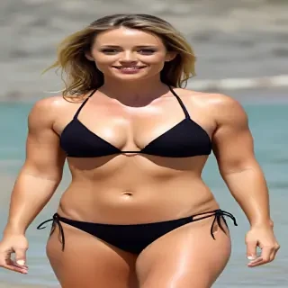 Christine Taylor in bikini