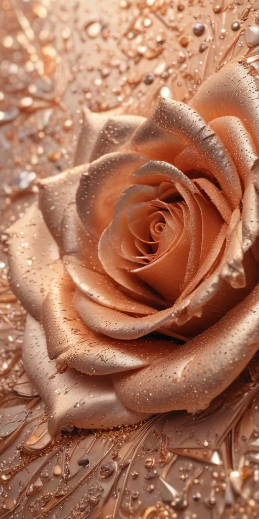 sparkly rose gold background