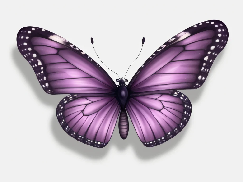 purple butterfly png