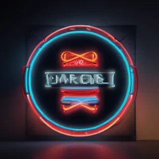 neon sign mockup