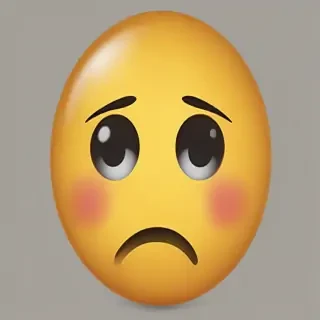 sad face emoji png