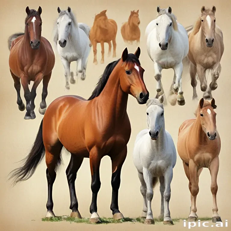 horses clip art