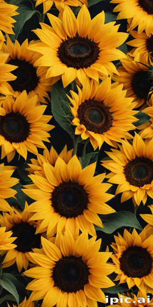 sunflower backgrounds aesthetic