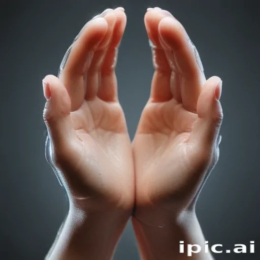transparent prayer hands