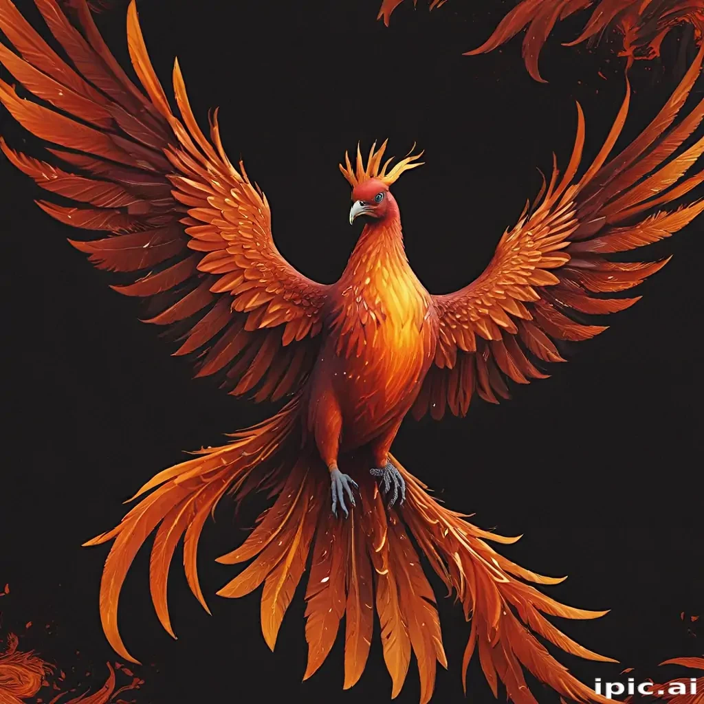phoenix bird wallpaper